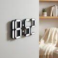Wall Clock 3D LED Customizable Lighting USB Powered