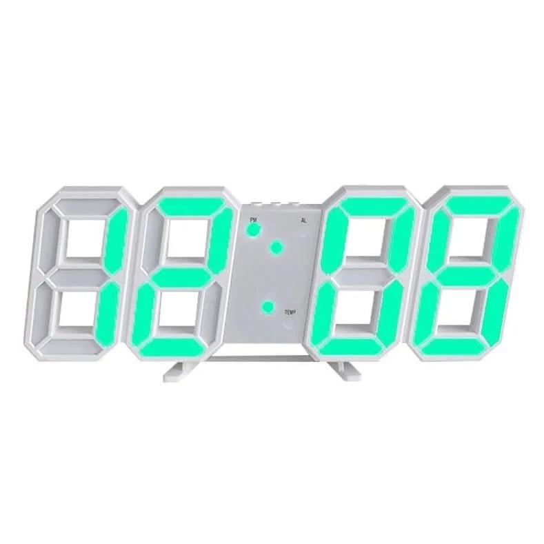 Wall Clock 3D LED Customizable Lighting USB Powered