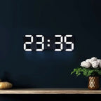 Wall Clock 3D LED Customizable Lighting USB Powered