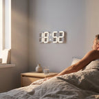 Wall Clock 3D LED Customizable Lighting USB Powered