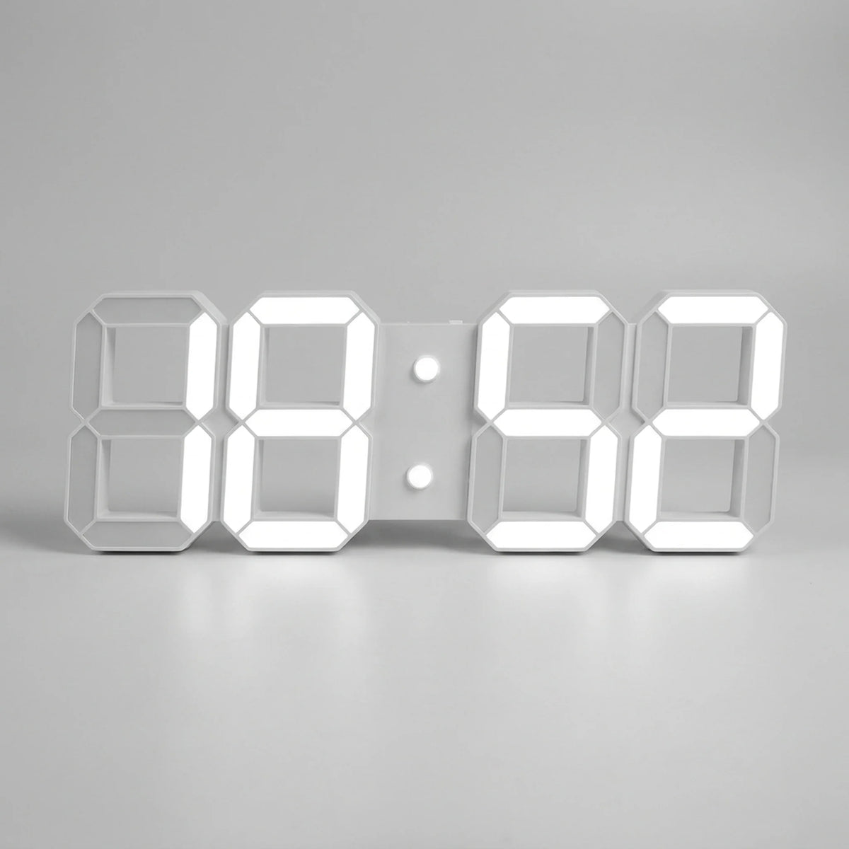 Wall Clock 3D LED Customizable Lighting USB Powered
