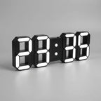 Wall Clock 3D LED Customizable Lighting USB Powered
