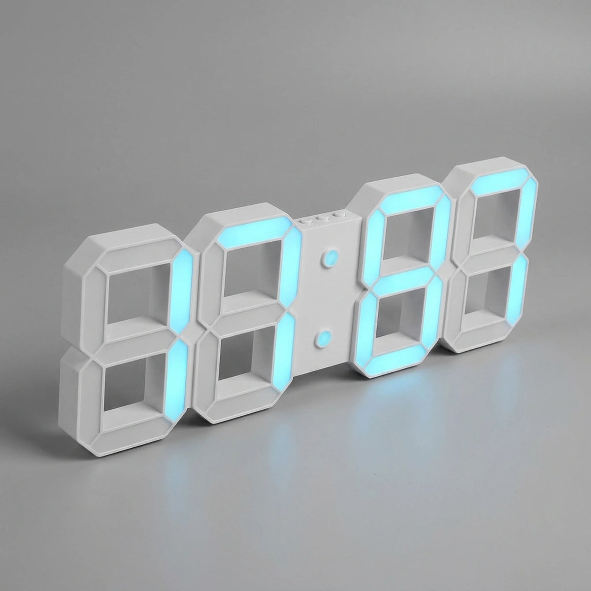 Wall Clock 3D LED Customizable Lighting USB Powered