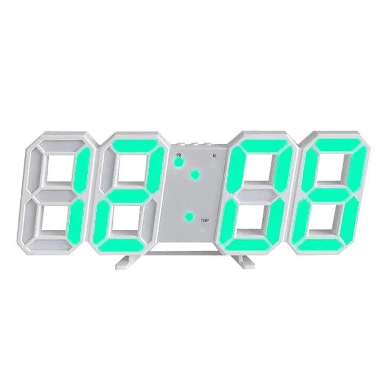 Wall Clock 3D LED Dimmable USB Powered