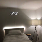 Wall Clock 3D LED Dimmable USB Powered