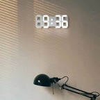 Wall Clock 3D LED Dimmable USB Powered