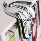 Wall Clock Melting Surreal Design Battery-Operated
