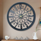 Wall Clock Minimalist Iron Frame 40cm