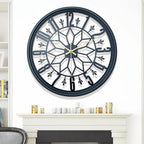 Wall Clock Minimalist Iron Frame 40cm