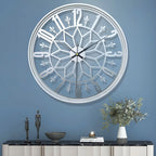 Wall Clock Minimalist Iron Frame 40cm