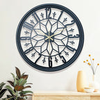 Wall Clock Minimalist Iron Frame 40cm