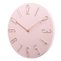 Wall Clock Minimalist Silent Quartz 30cm