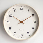 Wall Clock Minimalist Wooden Silent Movement