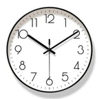 Wall Clock Modern Nordic Quartz Movement & Glass Face
