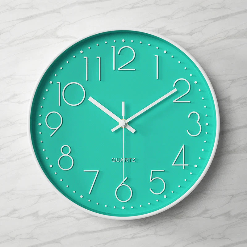 Wall Clock Oversized Silent Sweep Large Numerals