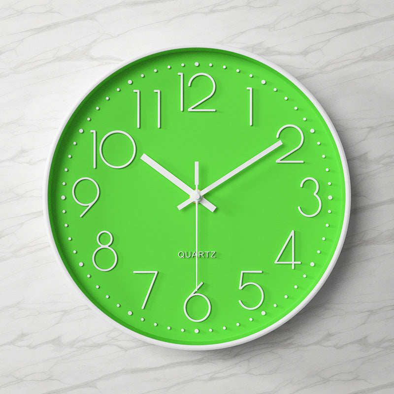 Wall Clock Oversized Silent Sweep Large Numerals