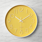 Wall Clock Oversized Silent Sweep Large Numerals