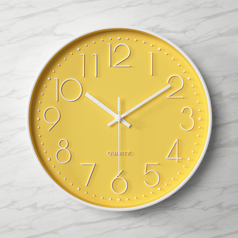 Wall Clock Oversized Silent Sweep Large Numerals