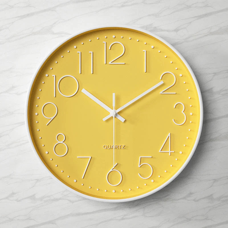 Wall Clock Oversized Silent Sweep Large Numerals