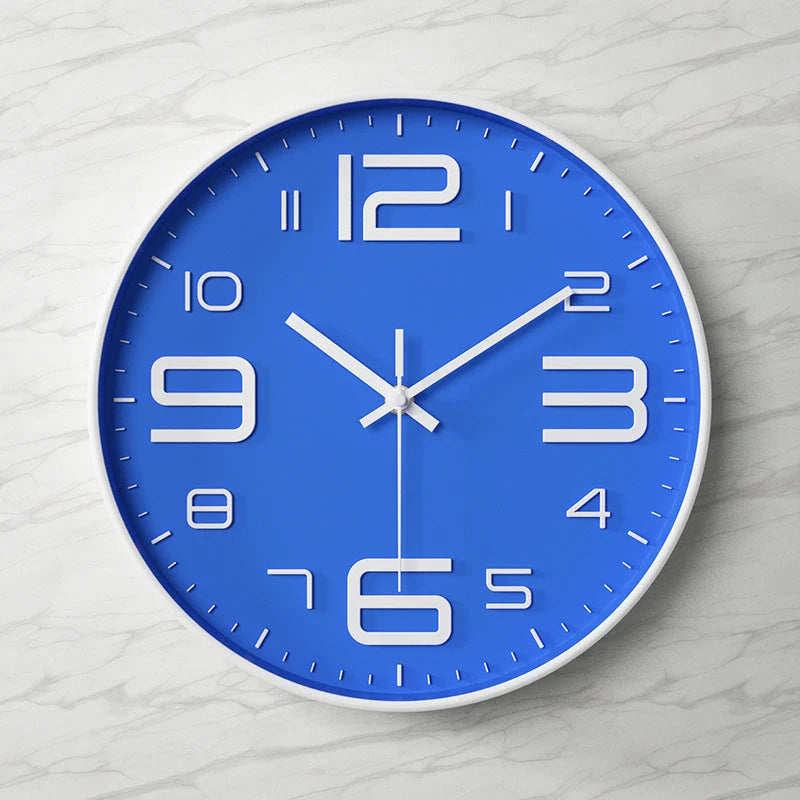 Wall Clock Oversized Silent Sweep Large Numerals