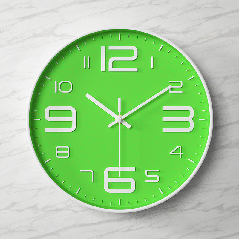 Wall Clock Oversized Silent Sweep Large Numerals