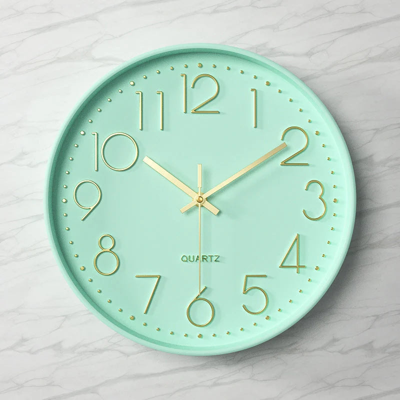 Wall Clock Oversized Silent Sweep Large Numerals