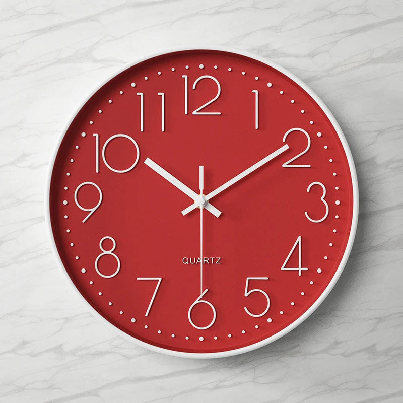 Wall Clock Oversized Silent Sweep Large Numerals
