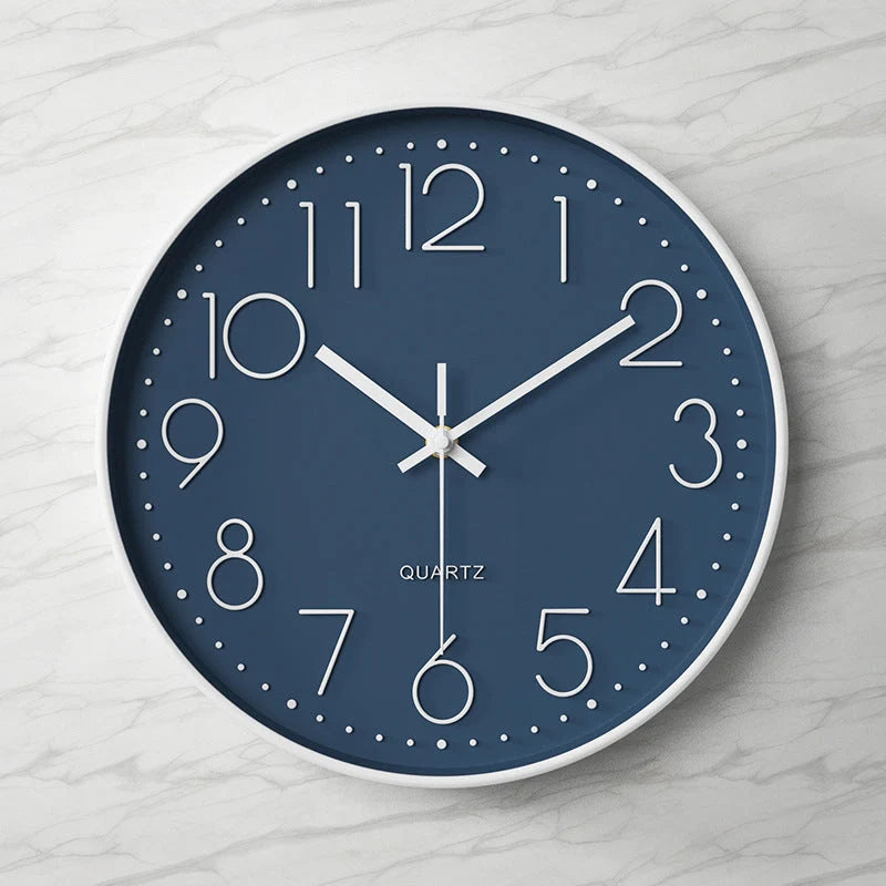 Wall Clock Oversized Silent Sweep Large Numerals