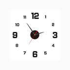 Wall Clock Silent Gold Gradient Battery Powered