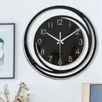 Wall Clock Silent Mechanism Acrylic Geometric 30cm