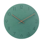 Wall Clock Silent Movement Grey Dial & Copper Hands