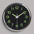 Wall Clock Silent Movement & LED Backlight 12 Inch