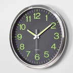 Wall Clock Silent Movement & LED Backlight 12 Inch