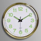 Wall Clock Silent Movement & LED Backlight 12 Inch