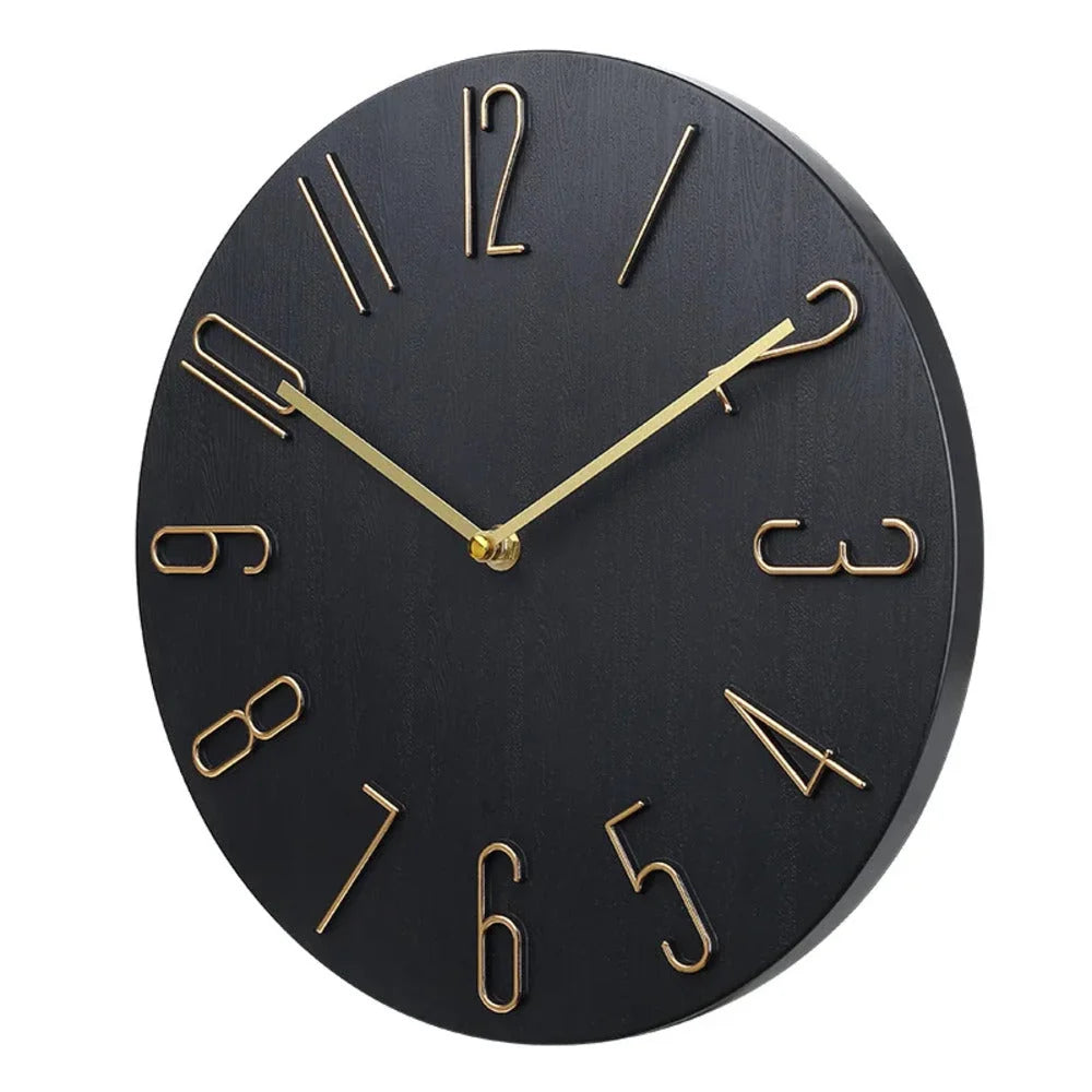 Wall Clock Silent Movement Minimalist 20 cm