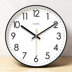 Wall Clock Silent Quartz Easy Read Numerals