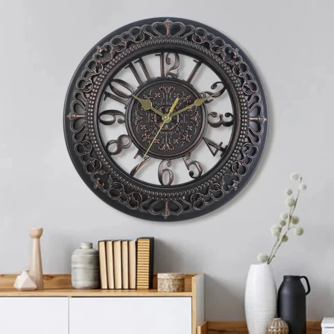 Wall Clock Silent Quartz Large Dial Acrylic