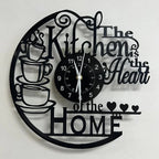 Wall Clock Silent Quartz Large Easy-Read Numbers