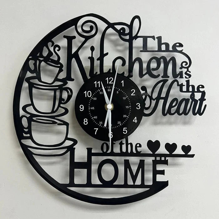 Wall Clock Silent Quartz Large Easy-Read Numbers