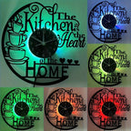 Wall Clock Silent Quartz Large Easy-Read Numbers