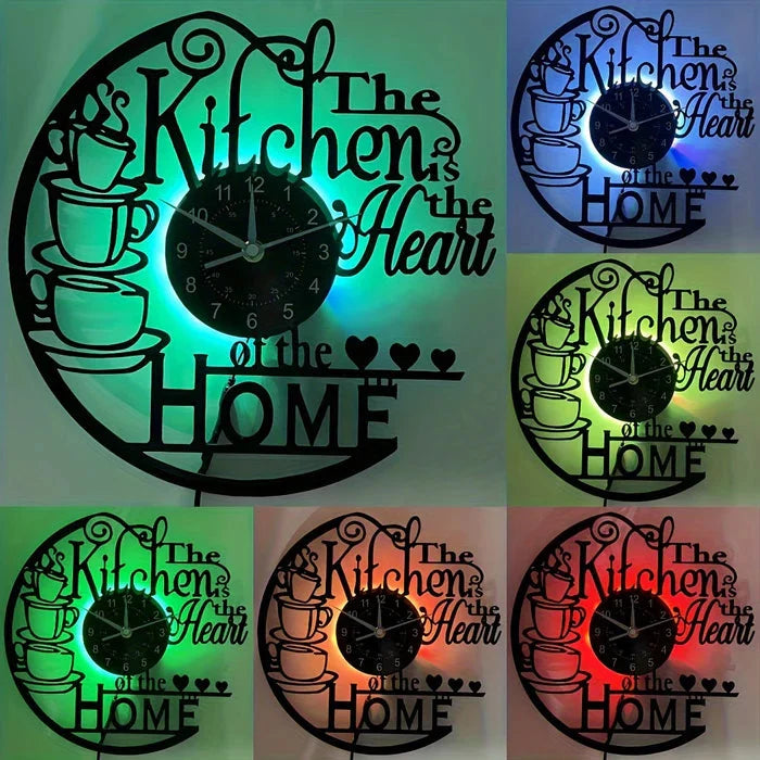 Wall Clock Silent Quartz Large Easy-Read Numbers
