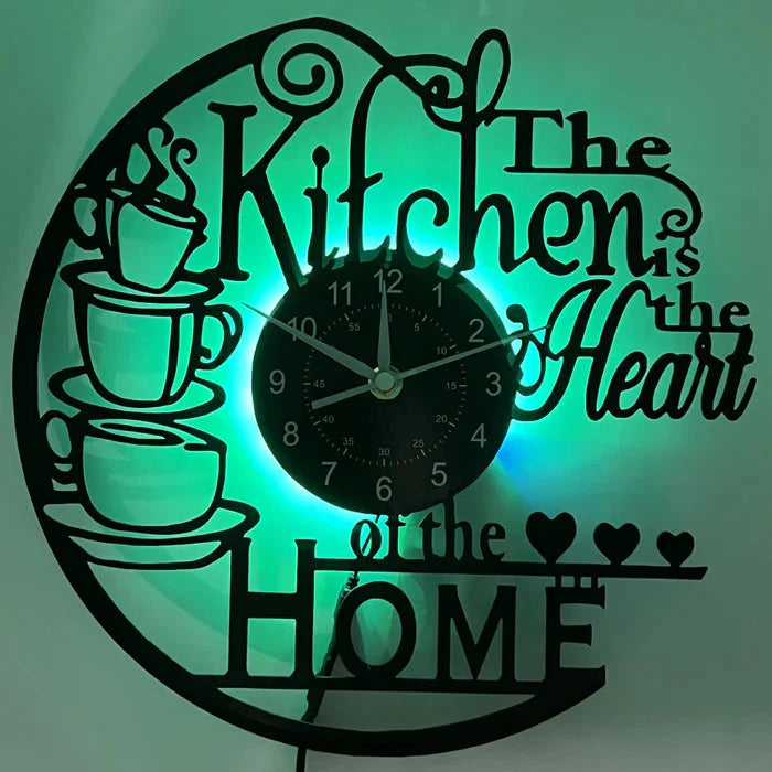 Wall Clock Silent Quartz Large Easy-Read Numbers