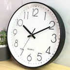 Wall Clock Silent Quartz Minimalist 30cm