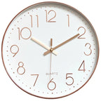 Wall Clock Silent Quartz Minimalist 30cm