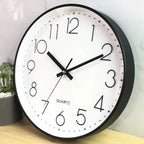 Wall Clock Silent Quartz Minimalist 30cm