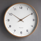 Wall Clock Silent Quartz Movement Minimalist Two Sizes