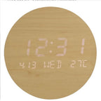 Wall Clock Slim High-Contrast Digital
