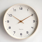 Wall Clock Solid Wood & Silent Movement