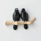 Wall Coat Rack Bird Motif Durable Resin