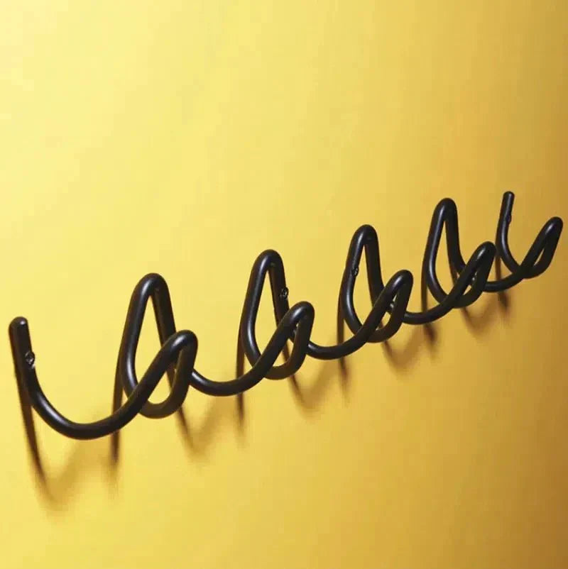 Wall Coat Rack Minimalist Powder-Coated Metal
